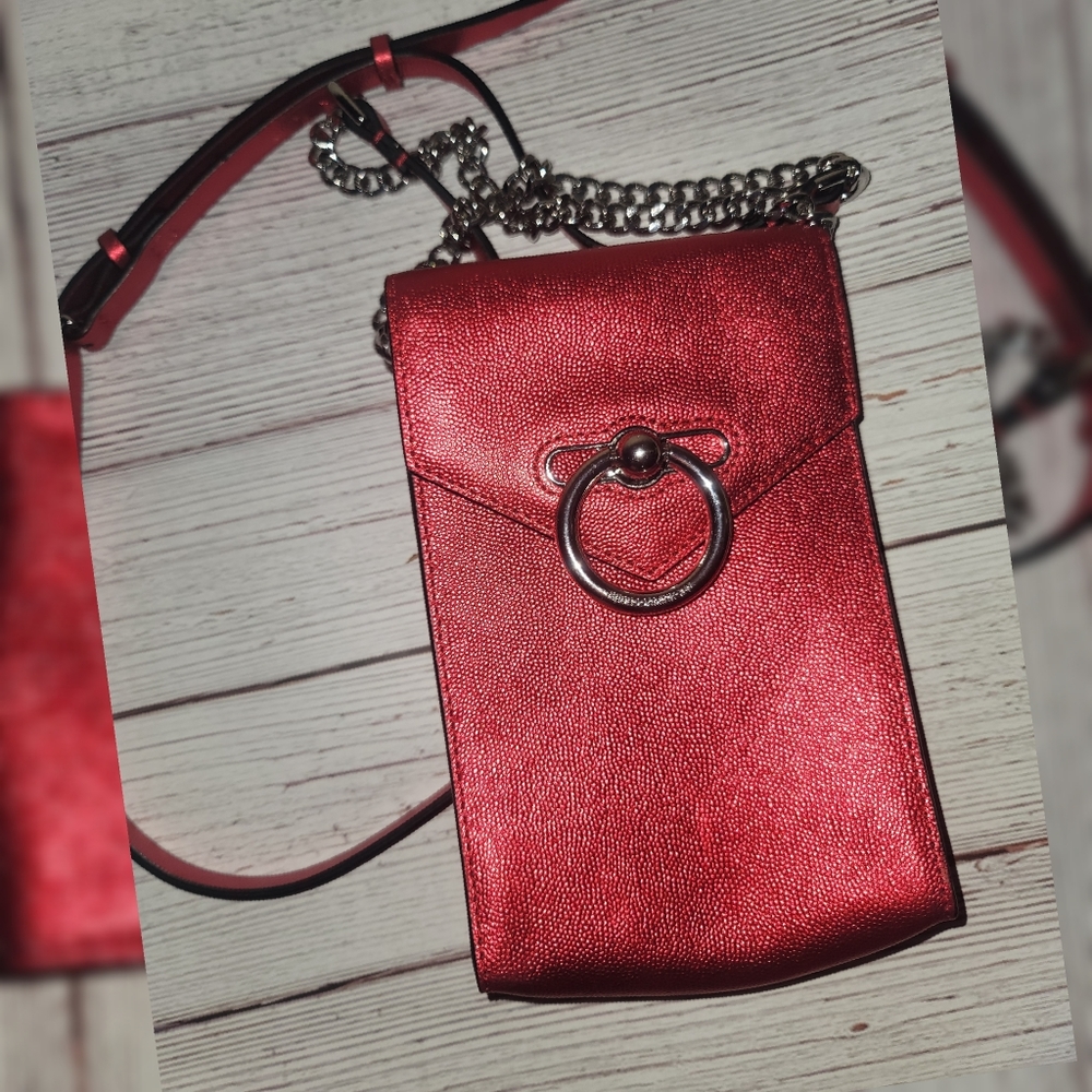 Rebecca Minkoff red phone purse